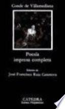 Poesía Impresa Completa
