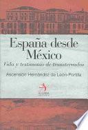 España Desde México
