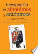 libro Diccionario De Sinónimos Y Antónimos