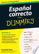 libro Español Correcto Para Dummies