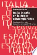 libro Italia España En La Epoca Contemporanea