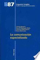 libro La Comunicación Especializada