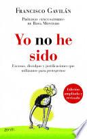libro Yo No He Sido