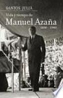 libro Vida Y Tiempo De Manuel Azaña (1880 1940)