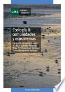 libro EcologÍa Ii: Comunidades Y Ecosistemas
