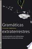 libro Gramáticas Extraterrestres