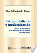 libro Patrimonialismo Y Modernización