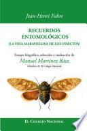libro Recuerdos Entomológicos