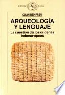 libro Arqueología Y Lenguaje