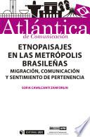 Etnopaisajes En Las Metrópolis Brasileñas