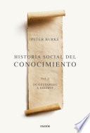 Historia Social Del Conocimiento