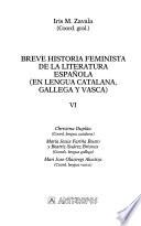 Breve Historia Feminista De La Literatura Española (en Lengua Castellana)