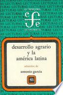 libro Desarrollo Agrario Y La América Latina