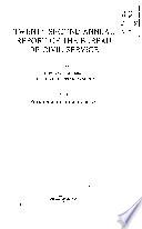 libro Eleventh Annual Report Of The Bureau Of Civil Service