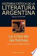 libro Historia Crítica De La Literatura Argentina