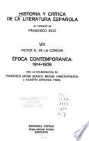 Historia Y Crítica De La Literatura Española