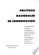 libro Políticas Nacionales De Comunicación