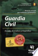 Baterías De Test Por Materias Y Problemas. Guardia Civil. Escala De Cabos Y Guardias