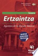 Ertzaintza. Agentes De La Escala Básica. Temario