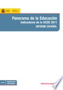 libro Panorama De La Educación. Indicadores De La Ocde 2011. Informe Español