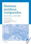 libro Sistemas Jurídicos Comparados: Lecciones Y Materiales