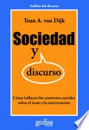 libro Sociedad Y Discurso