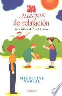 libro 24 Juegos De Relajación