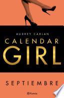 libro Calendar Girl. Septiembre (edición Mexicana)