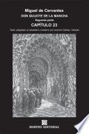 libro Don Quijote De La Mancha. Capítulos Escogidos. Segunda Parte. Capítulo 23 (texto Adaptado Al Castellano Moderno Por Antonio Gálvez Alcaide)