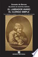 libro Milagros De Nuestra Señora: El Labrador Avaro. El Clérigo Simple (texto Adaptado Al Castellano Moderno Por Antonio Gálvez Alcaide)