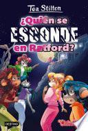 libro ¿quién Se Esconde En Ratford?