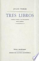 libro Tres Libros