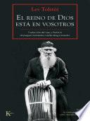 libro El Reino De Dios Está En Vosotros