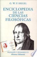 libro Enciclopedia De Las Ciencias Filosóficas En Compendio