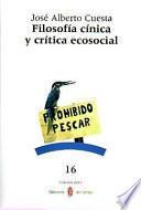 libro Filosofía Cínica Y Crítica Ecosocial