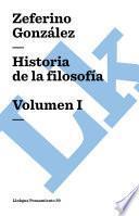 libro Historia De La Filosofía. Volumen I