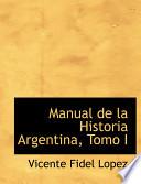 Manual De La Historia Argentina
