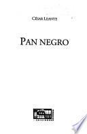 libro Pan Negro