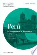 Perú. La Búsqueda De La Democracia. Tomo 5 (1960 2010)