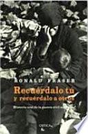 libro Recuérdalo Tú Y Recuérdalo A Otros