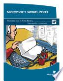 libro Microsoft Word 2003 (obra Completa)