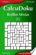 libro Calcudoku Rejillas Mixtas   Difícil   Volumen 4   276 Puzzles
