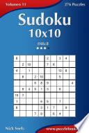 Sudoku 10×10   Difícil   Volumen 11   276 Puzzles