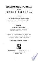 Diccionario Porrúa De La Lengua Española