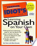 The Complete Idiot S Guide To Learning Spanish On Your Own