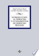 Introducción Al Derecho Y Fundamentos De Derecho Privado