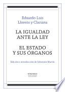 La Igualdad Ante La Ley. El Estado Y Sus órganos