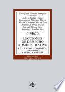 libro Lecciones De Derecho Administrativo
