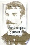 libro Poesía Completa Y Prosa Selecta