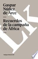 Recuerdos De La Campaña De África